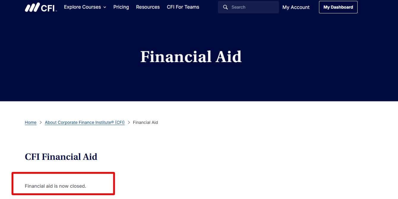 CFI-Financial-Aid-Options