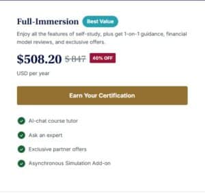 CFI Full Immersion Membership